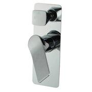 RUSHY Series Square Wall Mixer With Diverter(color up)Chrome and Colours FIL Kitchen Bathroom