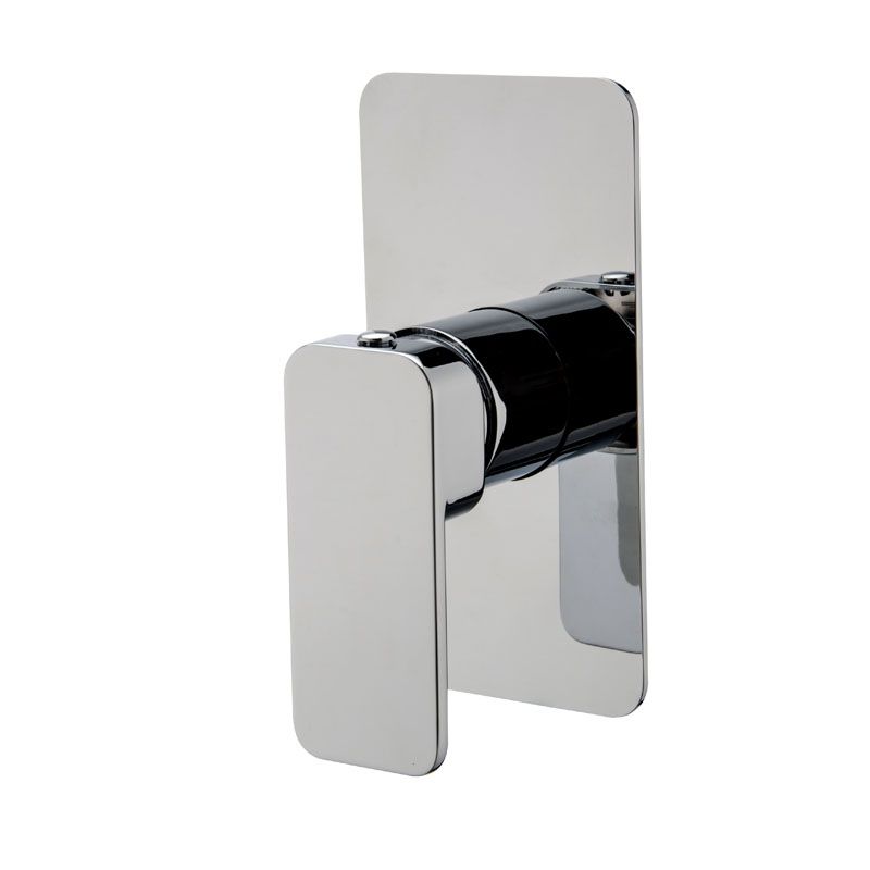 IVANO Series Solid Brass Chrome/Black Shower/Bath Wall Mixer