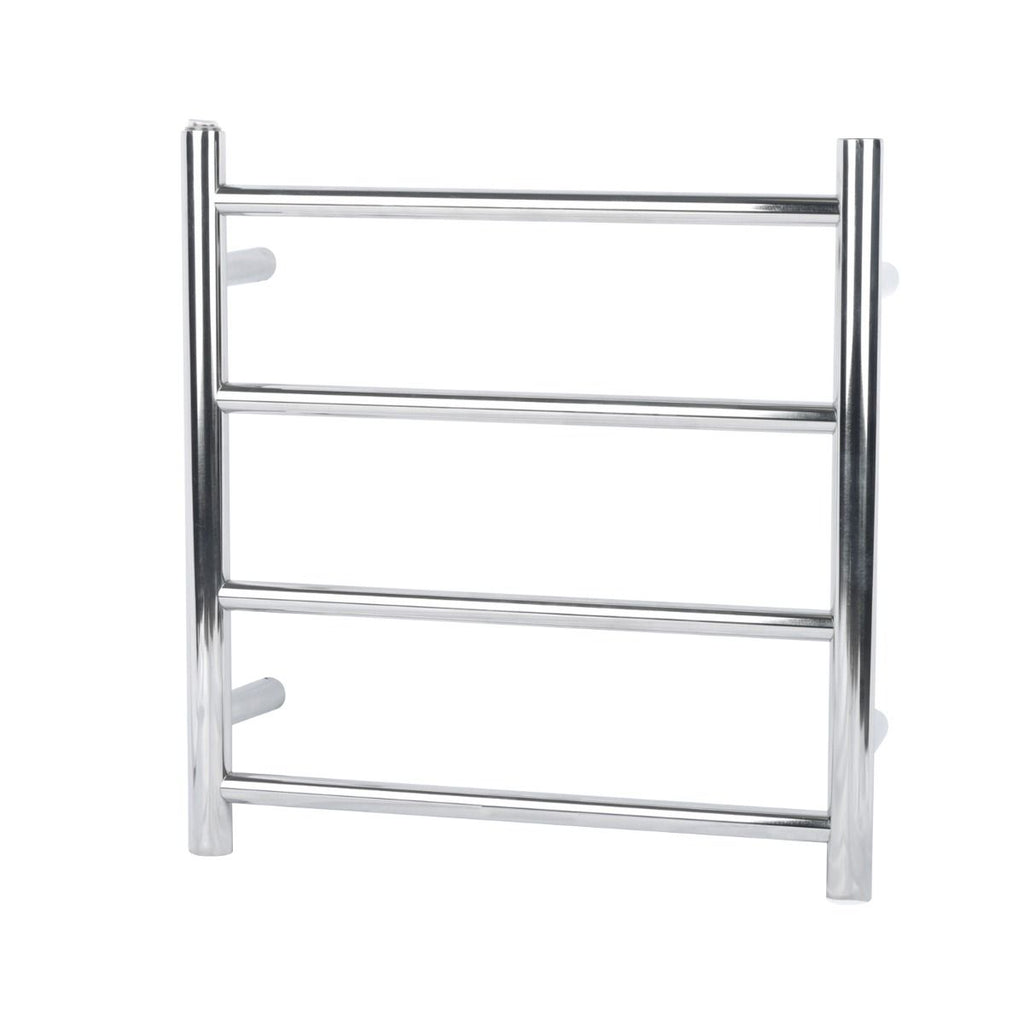 Round  Electric Heated Towel Rack 4 Bars Chrome and Colours