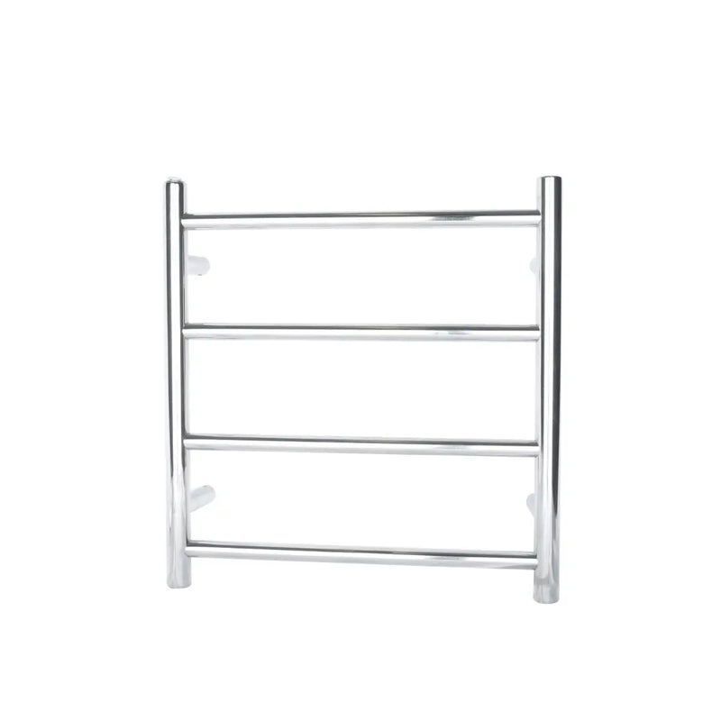 Round  Electric Heated Towel Rack 4 Bars Chrome and Colours FIL Kitchen Bathroom
