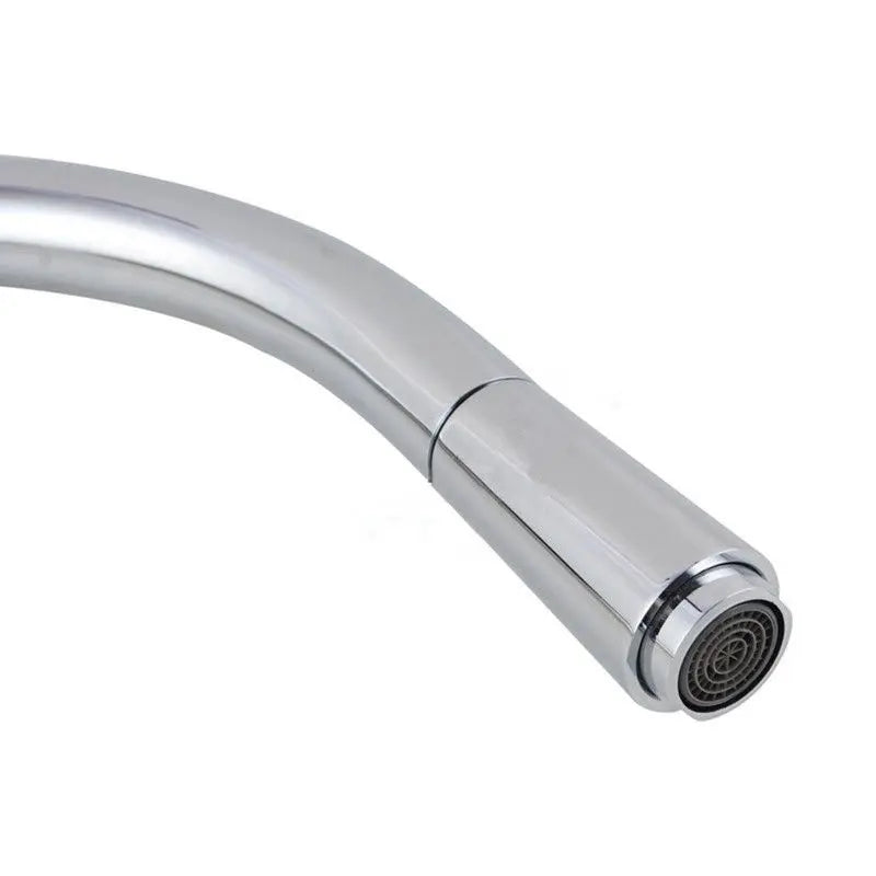 Round Pull Out Kitchen Sink Mixer Tap Chrome and Colours FIL Kitchen Bathroom