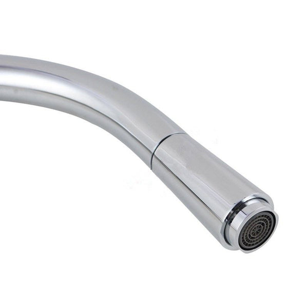 Round Pull Out Kitchen Sink Mixer Tap Chrome and Colours