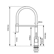 Kitchen Sink Mixer Tap Chrome & Colours FIL Kitchen Bathroom