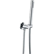 Round Hand held Shower Set Chrome and Colours FIL Kitchen Bathroom