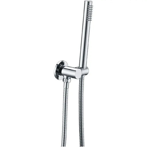 Round Hand held Shower Set Chrome and Colours FIL Kitchen Bathroom