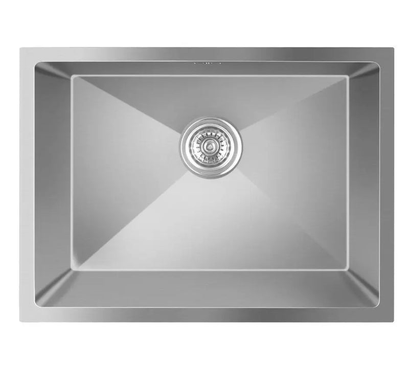 510 X 440 X 230mm Single Bowl Top/Undermount Kitchen/Laundry Stainless Steel Sink FIL Kitchen Bathroom