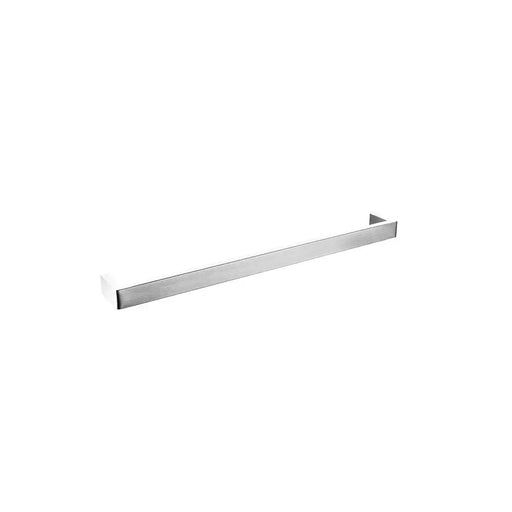 IVANO Series Square Chrome Single Towel Rail 600mm FIL Kitchen Bathroom