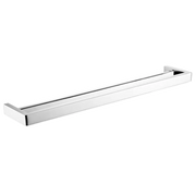 IVANO Series Square Chrome Double Towel Rail 800mm FIL Kitchen Bathroom