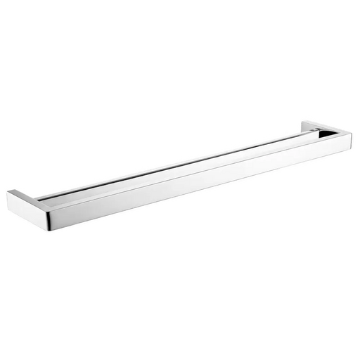 IVANO Series Square Chrome Double Towel Rail 800mm FIL Kitchen Bathroom