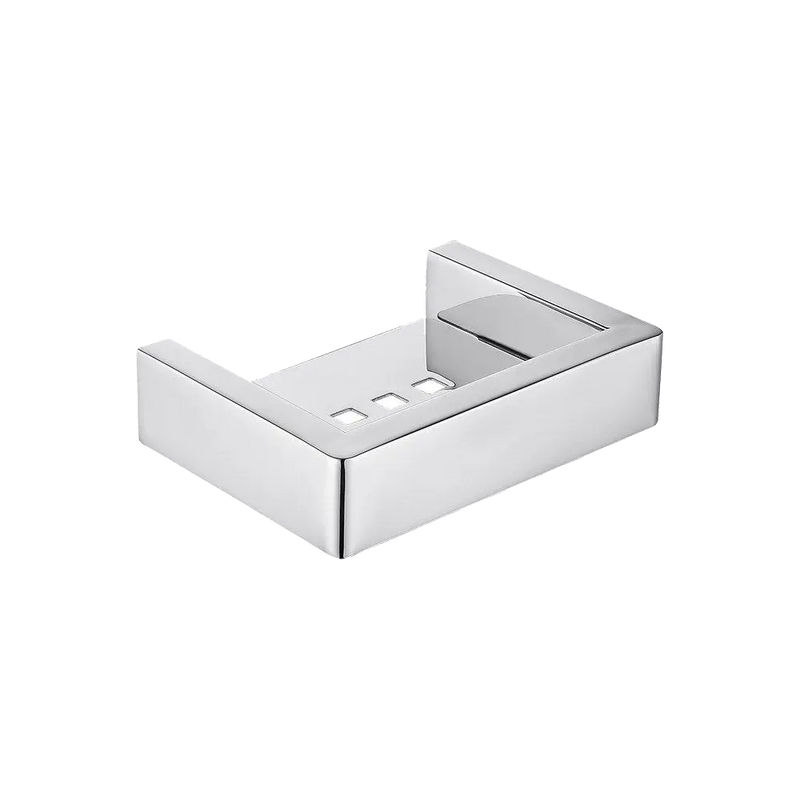 IVANO Series Square Soap Dish Holder Chrome and Colours FIL Kitchen Bathroom