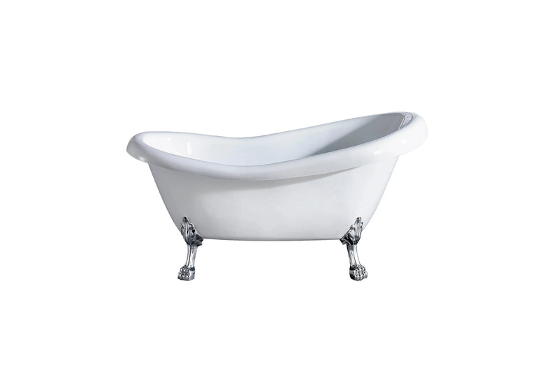 Espada  Freestanding  Bathtub Gloss White 1500mm/1700mm POSEIDON