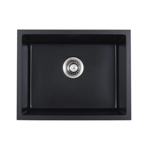 Cora Black Granite Sink 560mm - FIL Kitchen Bathroom