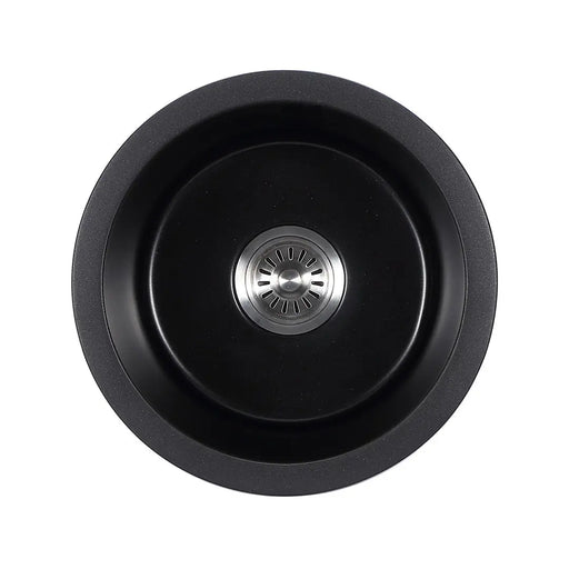 Cora Black Granite Sink Round - FIL Kitchen Bathroom