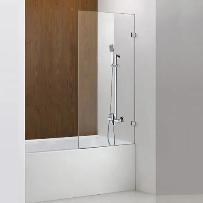 FIXED PANEL OVER BATHTUB SCREEN BRUSHED NICKEL FIL Kitchen Bathroom