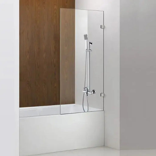 FIXED PANEL OVER BATHTUB SCREEN BRUSHED NICKEL FIL Kitchen Bathroom