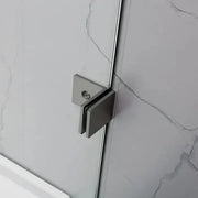 FIXED PANEL OVER BATHTUB SCREEN GUN METAL FIL Kitchen Bathroom