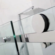 FRAMELESS SLIDING OVER BATHTUB Chrome/Black/Brushed Nickel/Gun Metal/Brushed Gold FIL Kitchen Bathroom