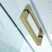 FRAMELESS SLIDING OVER BATHTUB Chrome/Black/Brushed Nickel/Gun Metal/Brushed Gold FIL Kitchen Bathroom
