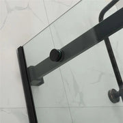 FRAMELESS SLIDING OVER BATHTUB Chrome/Black/Brushed Nickel/Gun Metal/Brushed Gold FIL Kitchen Bathroom