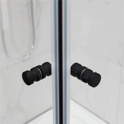 Semiframe Corner Open Double Sliding FIL Kitchen Bathroom
