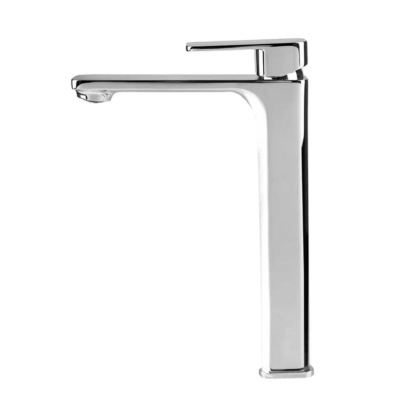 IVANO Series Tall Basin Mixer Chrome & Black FIL Kitchen Bathroom