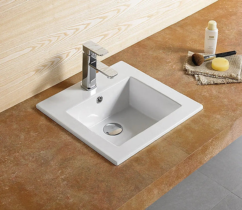 Crete Ceramic Insert Art Basin LK-CIS