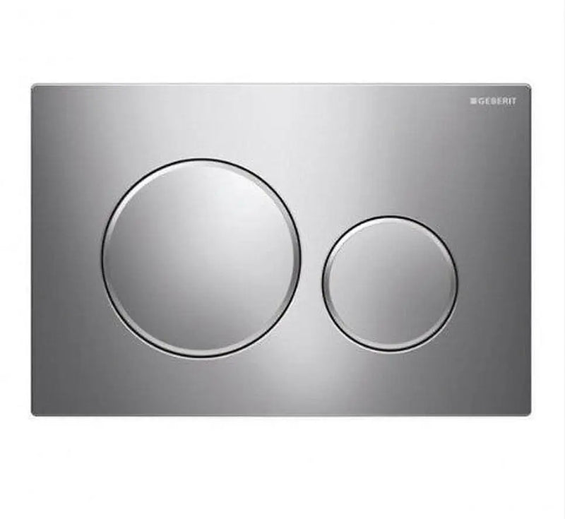 Geberit Push Plate Sigma20KH ABS chrome/matt/ chrome Round Push Button 115.882.KH.1