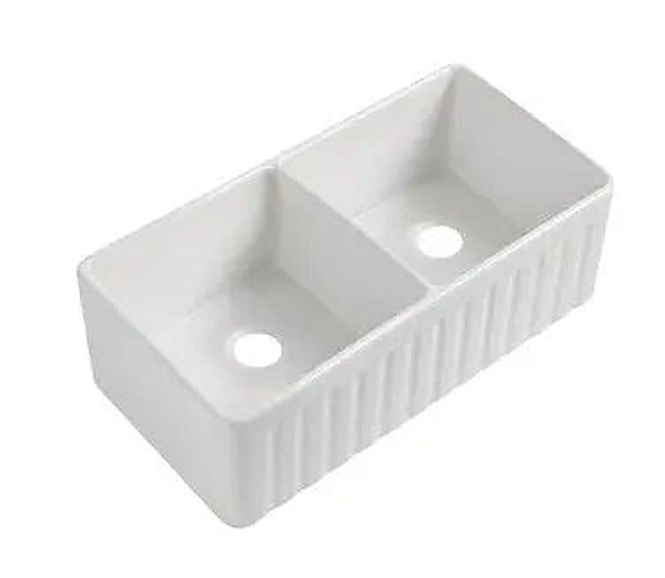 Roccia Fine Fireclay Farmhouse Buttler Sink 835mm LK-D-RFFC835