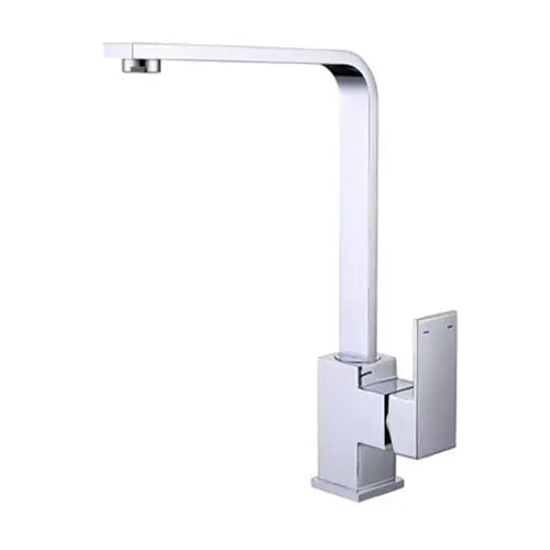 TARAN KITCHEN MIXER SQUARE CHROME/MATT BLACK FIL Kitchen Bathroom