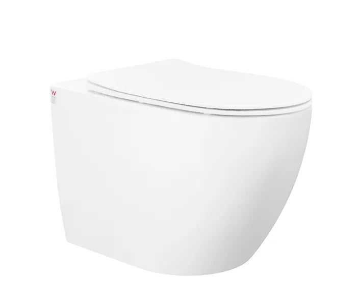 VOGHERA RIMLESS WALL HUNG PAN SLIM SEAT