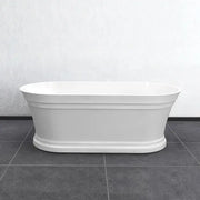 HAMPTON FREESTANDING BATHTUB 1500 NF & GLOSS WHITE FIL Kitchen Bathroom