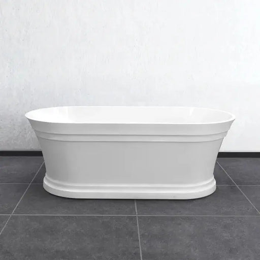 HAMPTON FREESTANDING BATHTUB 1500 NF & GLOSS WHITE FIL Kitchen Bathroom