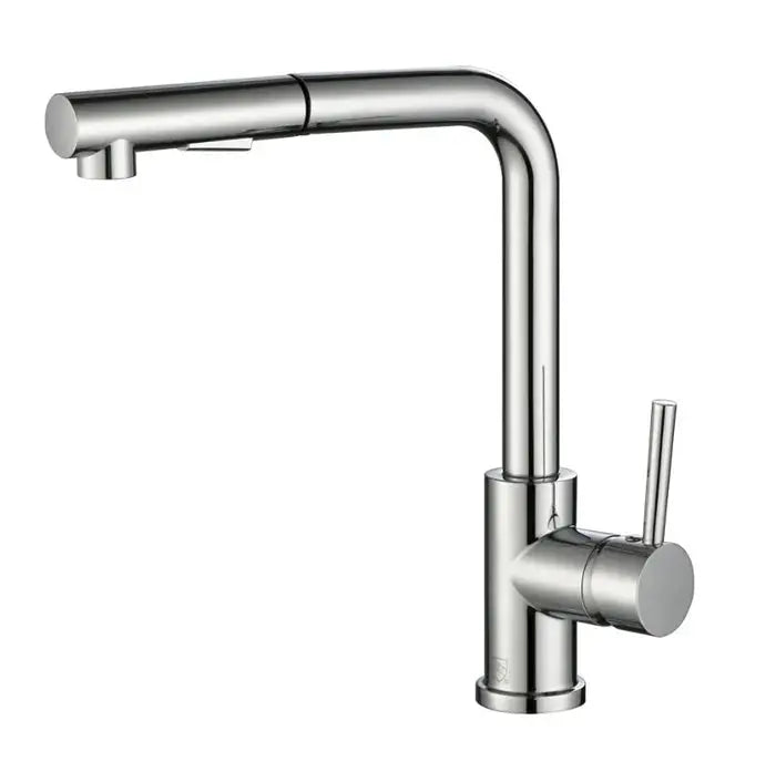 PULL OUT KITCHEN MIXER CHROME/BLACK FIL Kitchen Bathroom