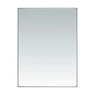 PENCIL EDGE MIRROR 600X750X4MM - NO BRACKET AT BACK FIL Kitchen Bathroom