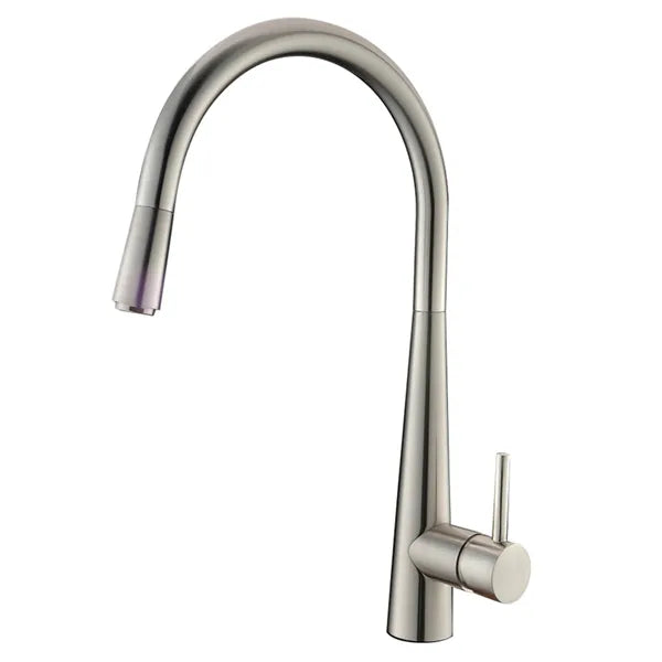 PULL OUT KITCHEN SINK MIXER BRUSHED NICKEL