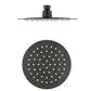 Pavia Compact Twin Shower with 200mm Round Head Gunmetal FIL Kitchen Bathroom