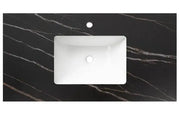 ROCK PLATE STONE 750X460X15MM UNDERMOUNT VANITY TOP Mont Blanc/Amani Grey/Empire Black FIL Kitchen Bathroom