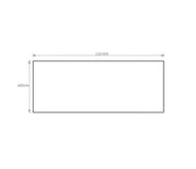 QUARTZ STONE 1200X465X20MM VANITY TOP FIL Kitchen Bathroom