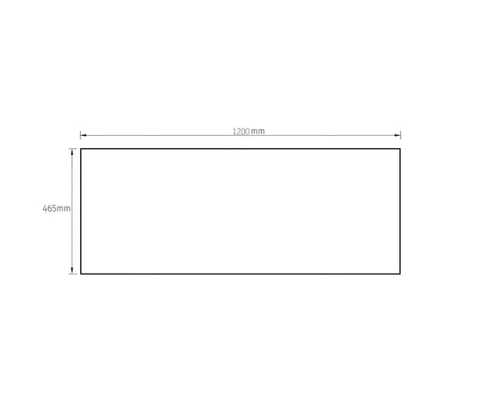 QUARTZ STONE 1200X465X20MM VANITY TOP FIL Kitchen Bathroom