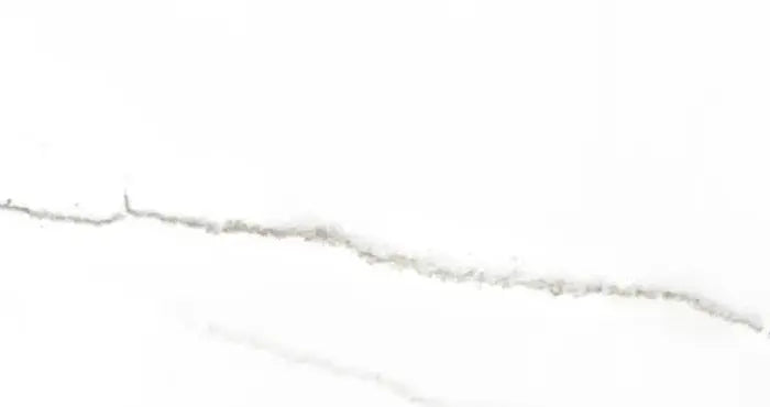 QUARTZ STONE 1200X465X20MM STATUARIO - WASTE HOLE 220MM FIL Kitchen Bathroom