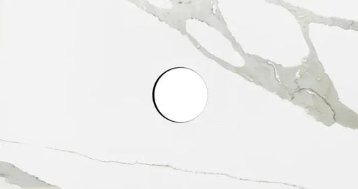 QUARTZ STONE STATUARIO VANITY TOP 600/750/900/1200/1500X465X60MM FIL Kitchen Bathroom