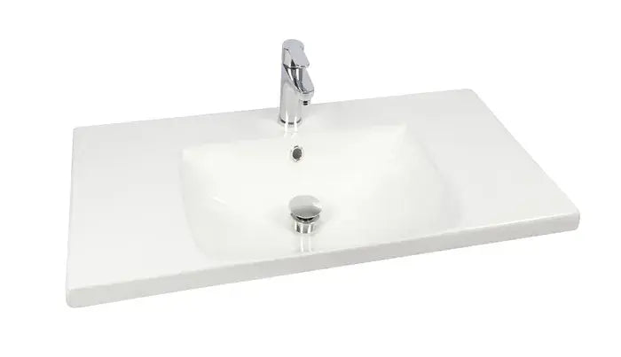 D SHAPE CERAMIC VANITY TOP 600X460mm FIL Kitchen Bathroom