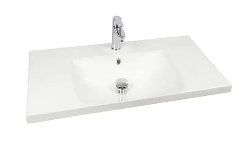 D SHAPE CERAMIC VANITY TOP 600X460mm FIL Kitchen Bathroom
