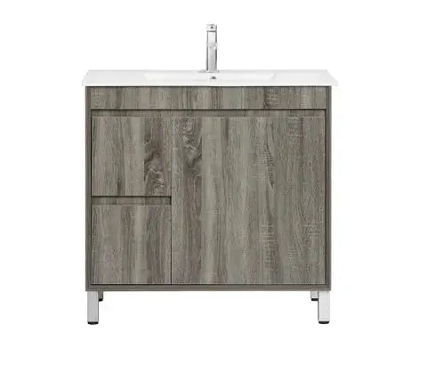 MAXIMO 750X460X850 FREE STANDING L/H DRAWER VANITY FIL Kitchen Bathroom