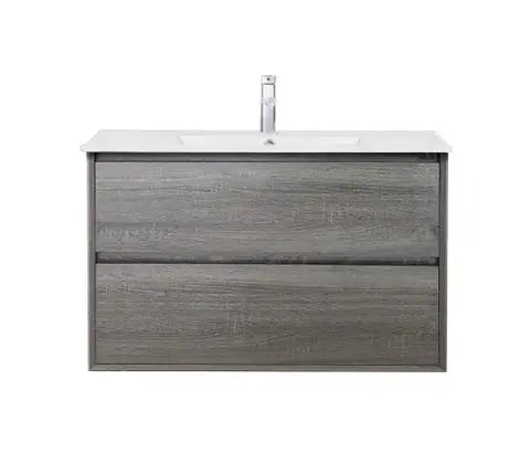 MAXIMO 750 AMAZON GREY WH VANITY FIL Kitchen Bathroom