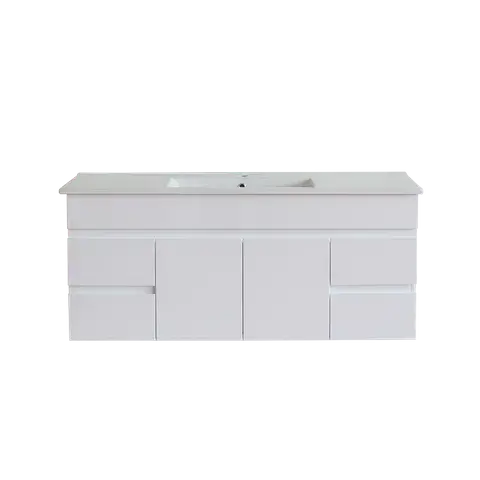 PAVIA STANDARD 1200X460 VANITY WH FIL Kitchen Bathroom