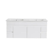 PAVIA 1200X460 VANITY WH D BOWL FIL Kitchen Bathroom
