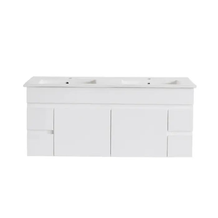 PAVIA 1200X460 VANITY WH D BOWL FIL Kitchen Bathroom