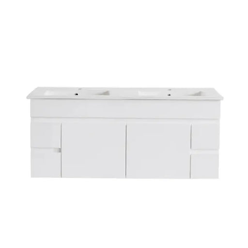 PAVIA 1200X460 VANITY WH D BOWL FIL Kitchen Bathroom