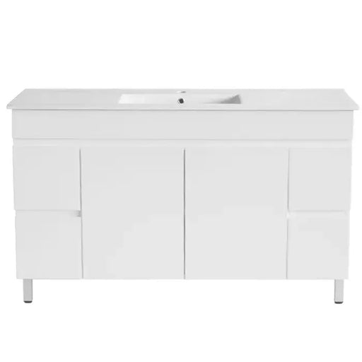 PAVIA STANDARD 1500X460 VANITY LEG FREE STANDING FIL Kitchen Bathroom